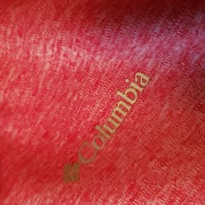 Men's Red ( not bright red) XXL Columbia Long Sleeve 1/4 Zip Running Shirt